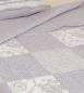 Preview: Patchwork Decke "Cornwall" im Country Style mit 2 Kissenbezügen