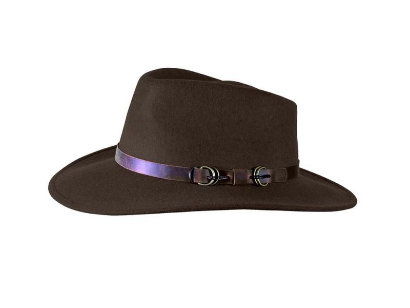 Reisehut aus Italien, knautschbar, elegantes Design