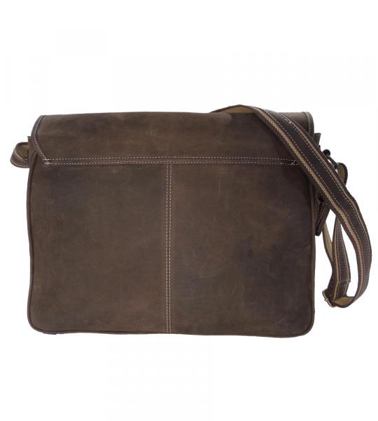 Messenger Bag XL,  echtes Büffelleder