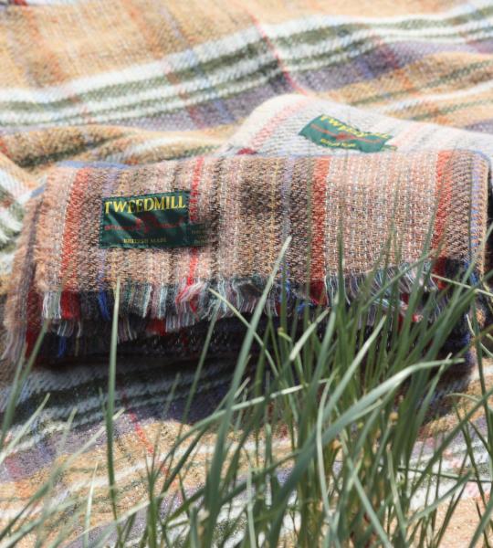 Reiseplaid Highlander, reine Wolle aus England