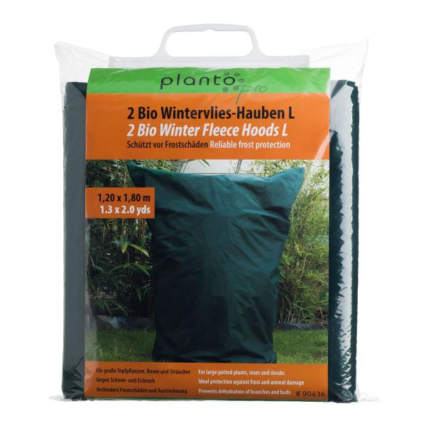 Bio Wintervlies Hauben "planto pro"
