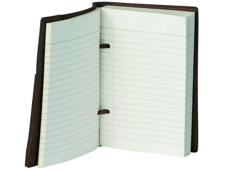 Notizbuch aus feinem Leder, groß