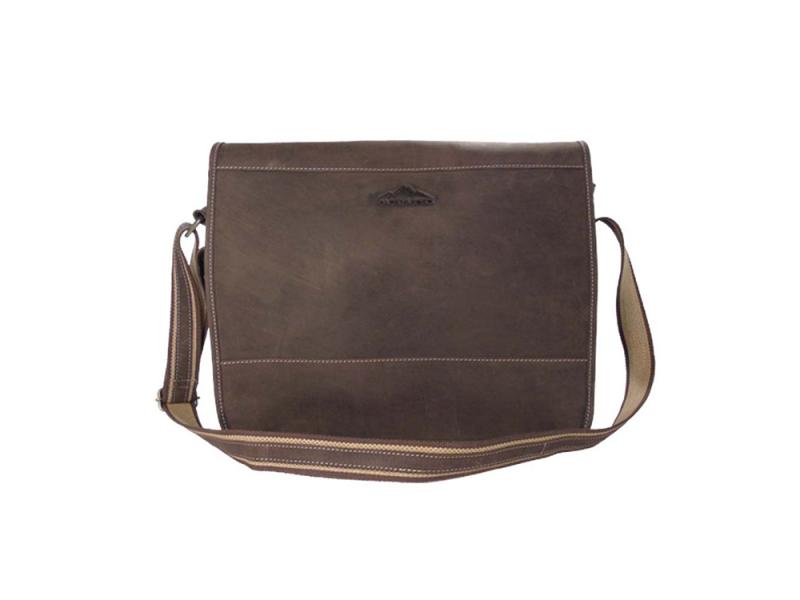 Messenger Bag XL,  echtes Büffelleder