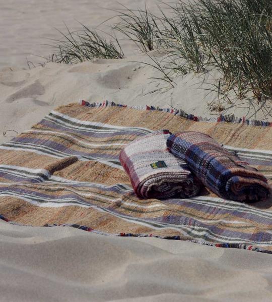 Reiseplaid Highlander, reine Wolle aus England