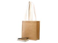 Buch-Tasche aus Jute